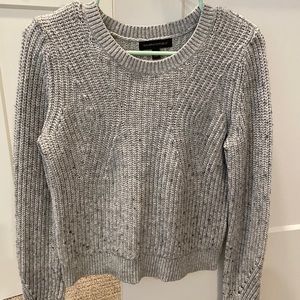 Gray sweater